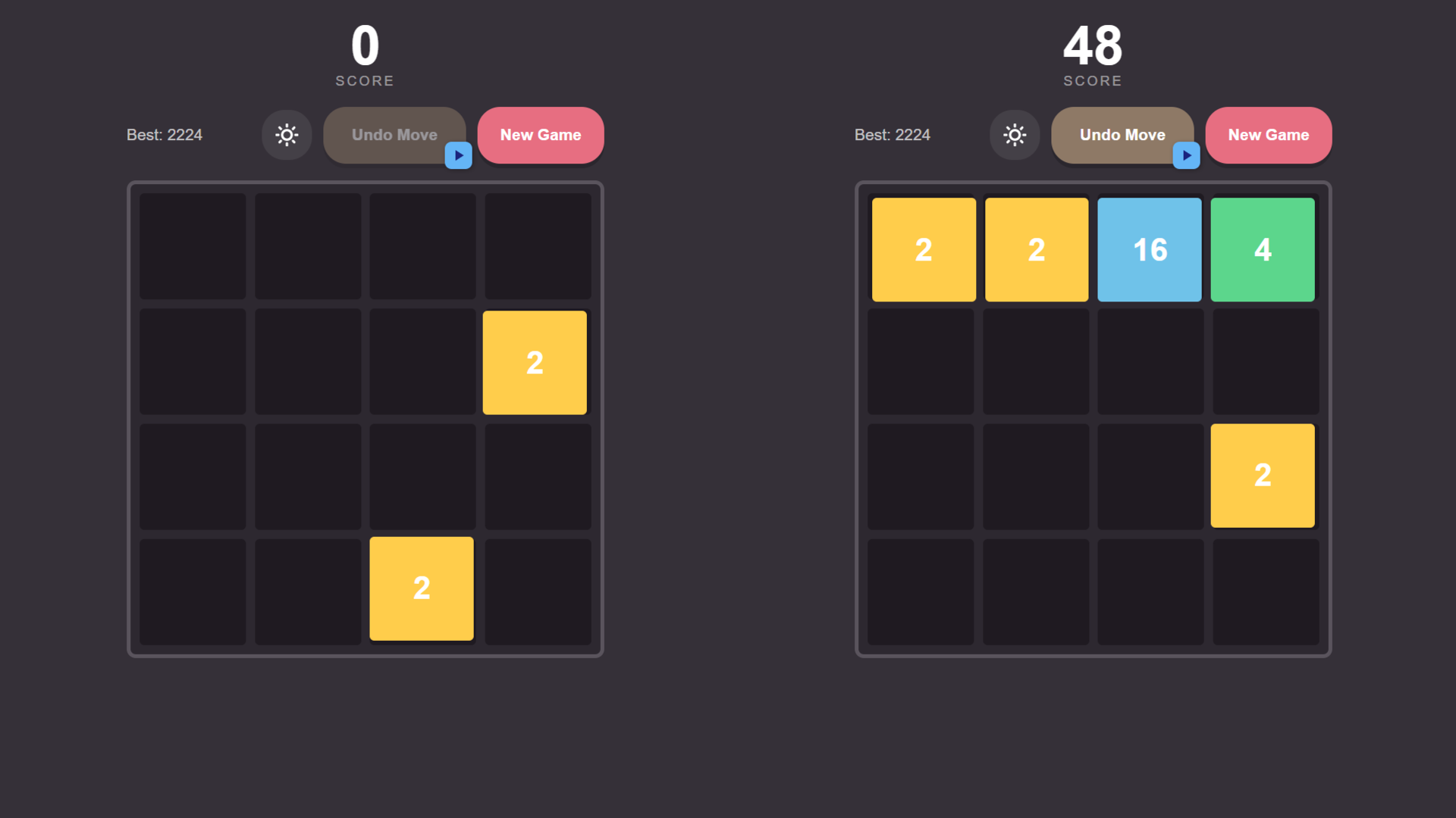 2048 Connect it — screenshot 2