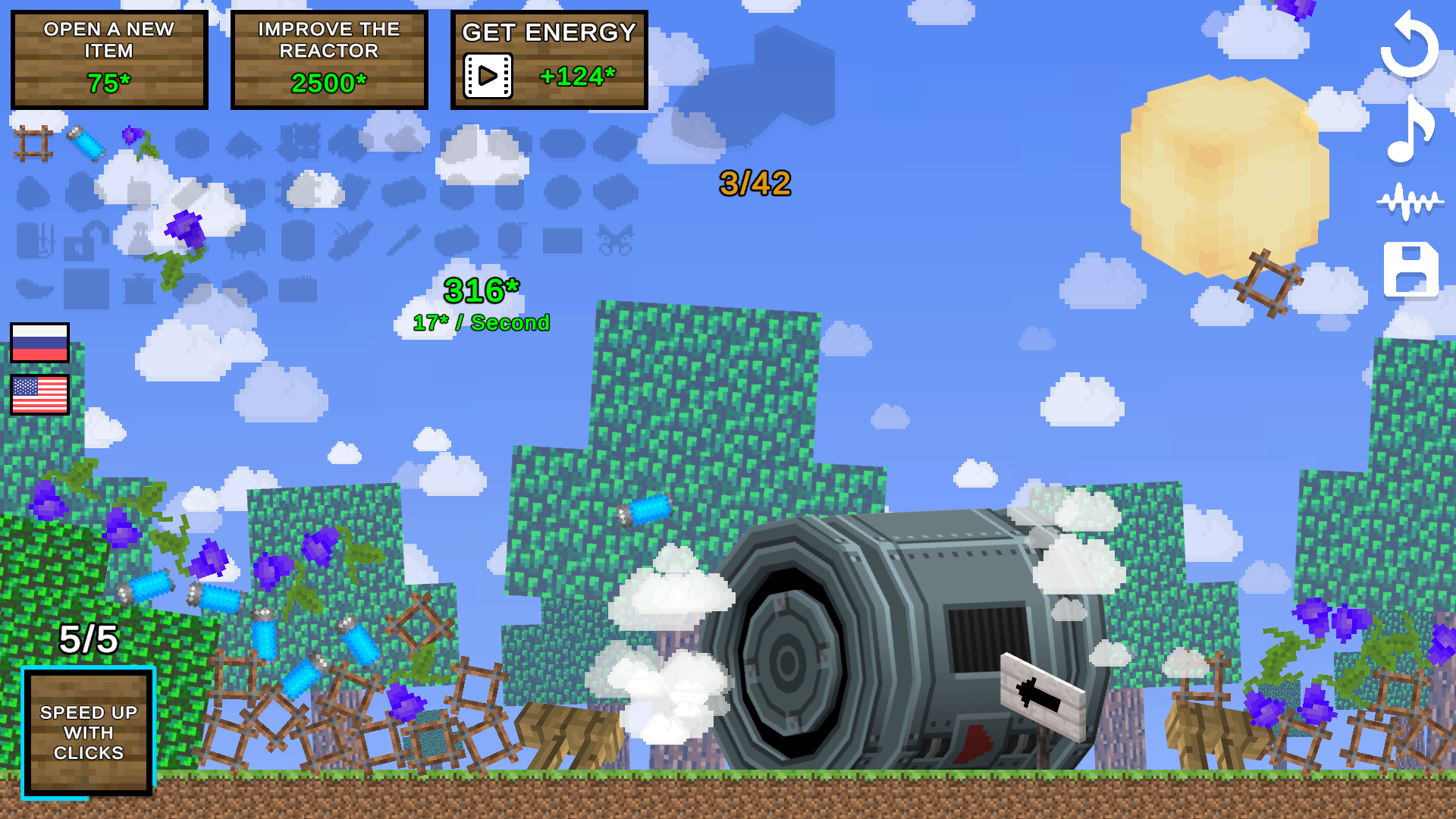 Create a Nuclear Bomb in Mine! — screenshot 2