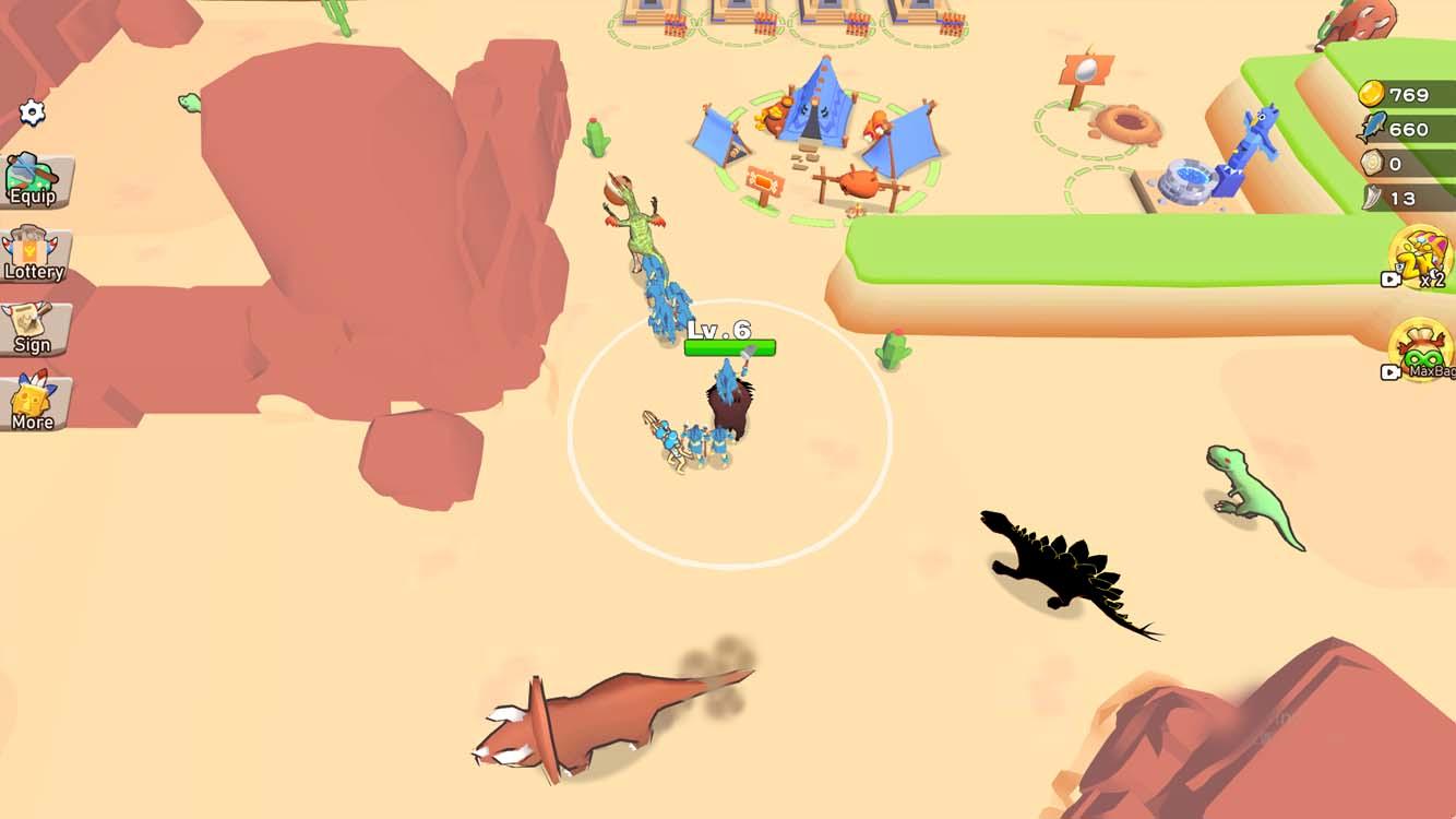 Clash of Jurassic screenshot