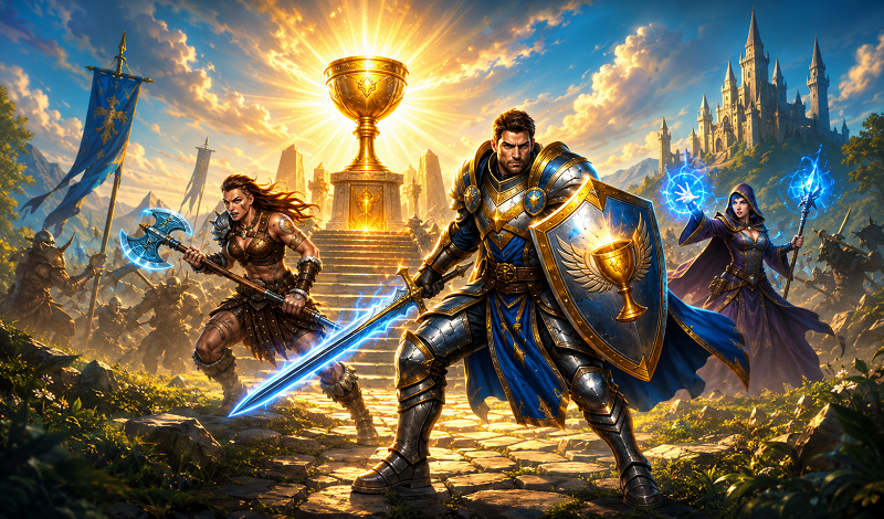 Warriors of the Grail game cover