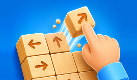 Tap Away Cube With Arrows