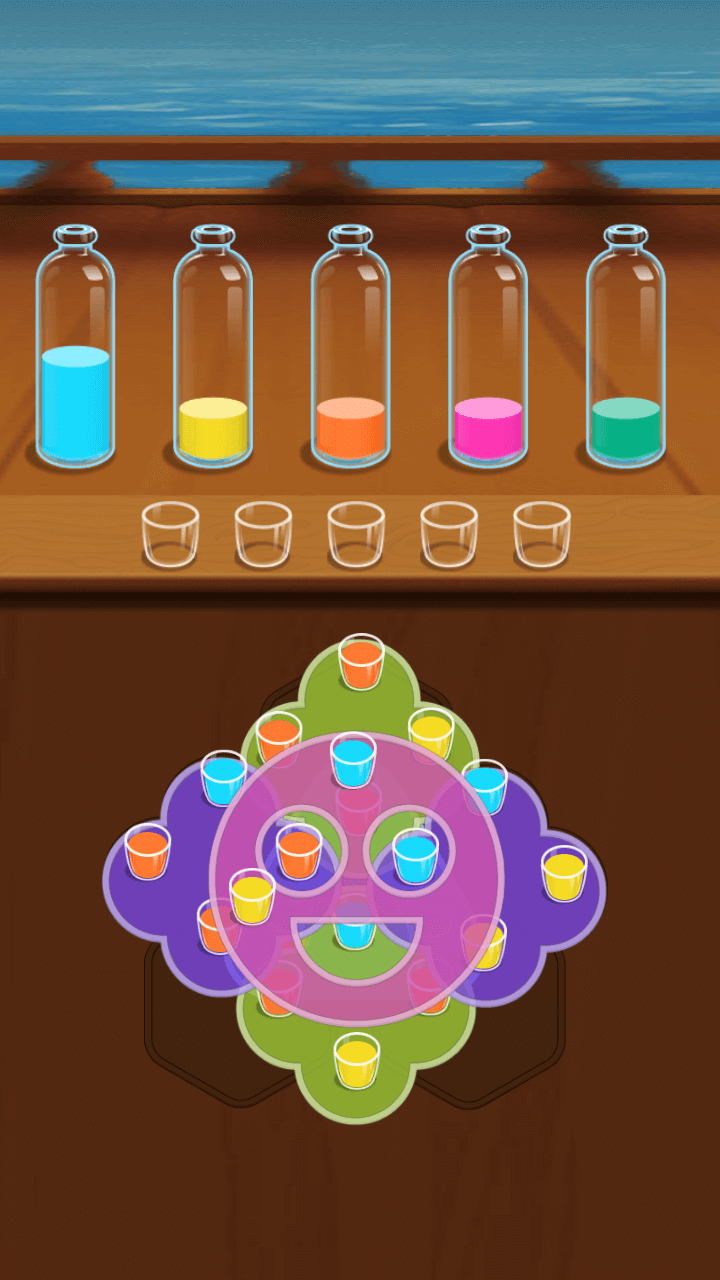 Water Sort Cups: Pour Puzzle screenshot 4