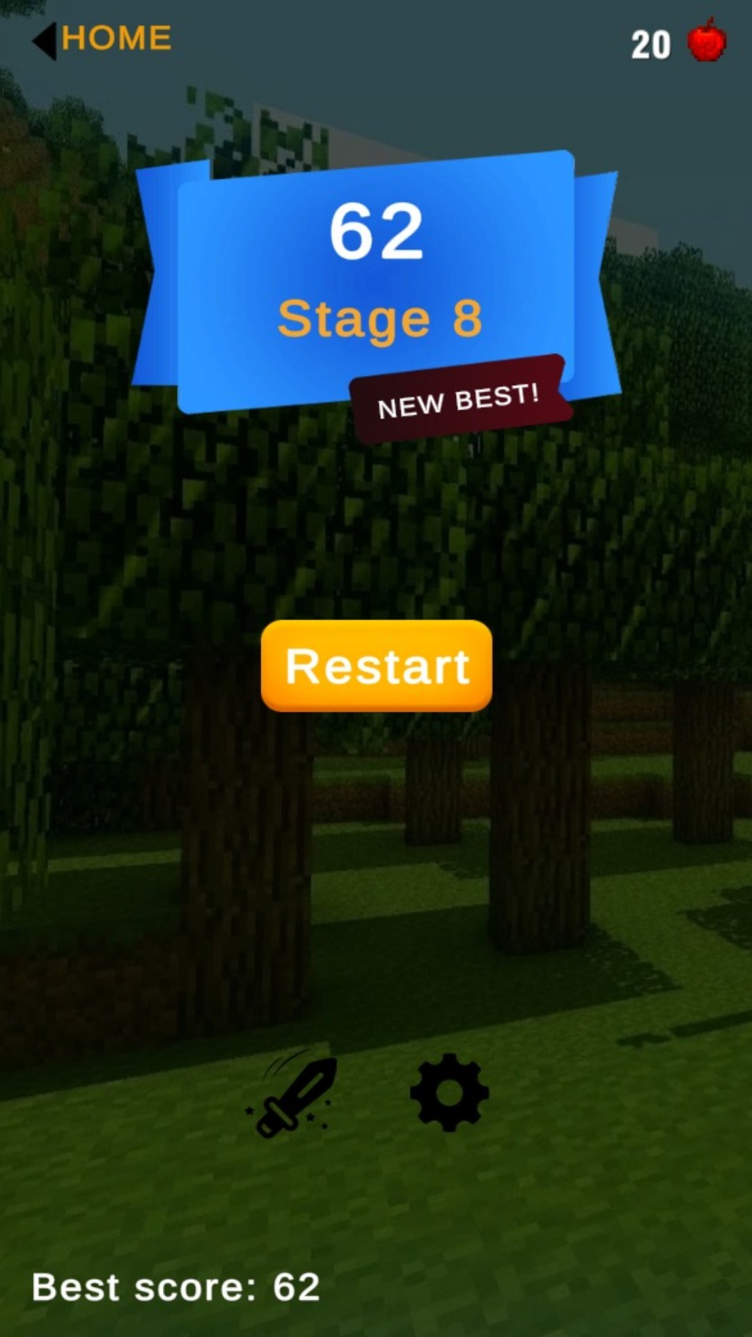 Knife Throwing 2D screenshot 3
