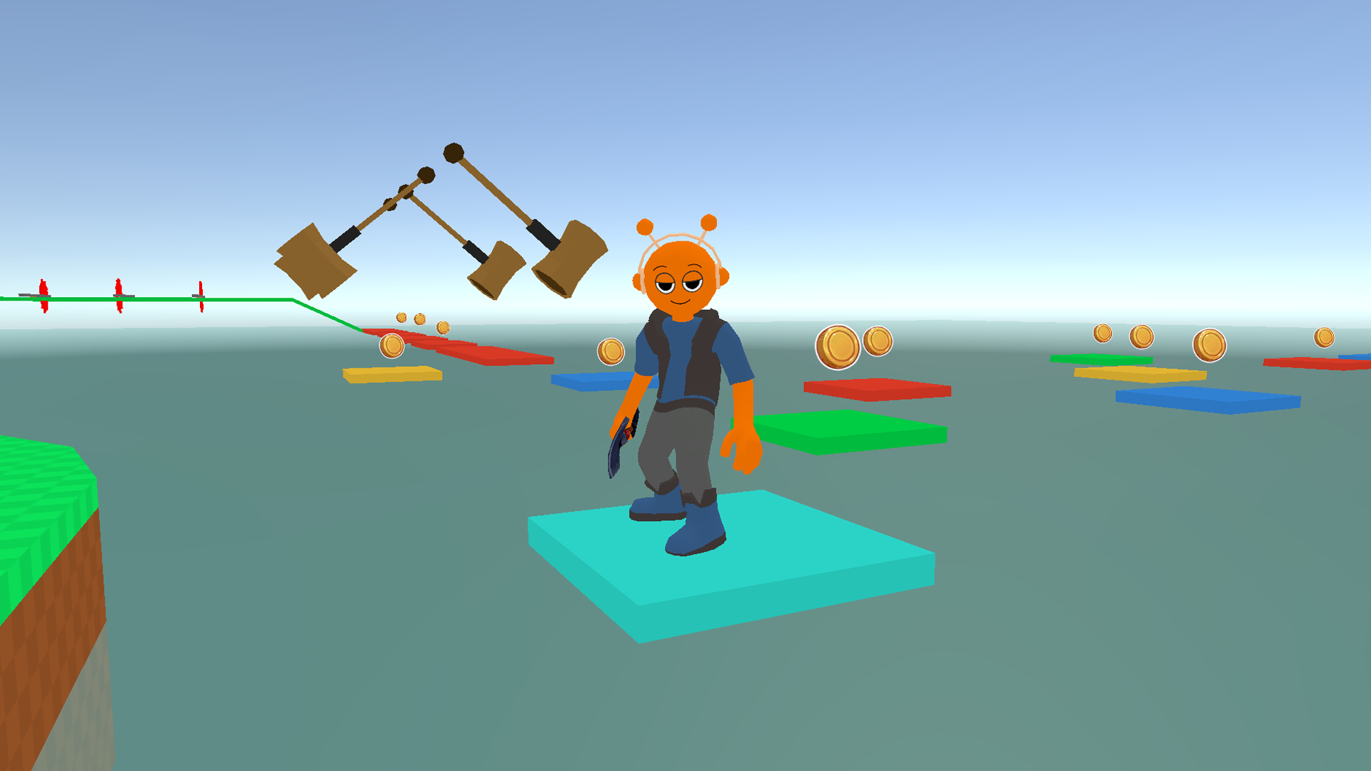 Obby and Sprunki: Playground screenshot