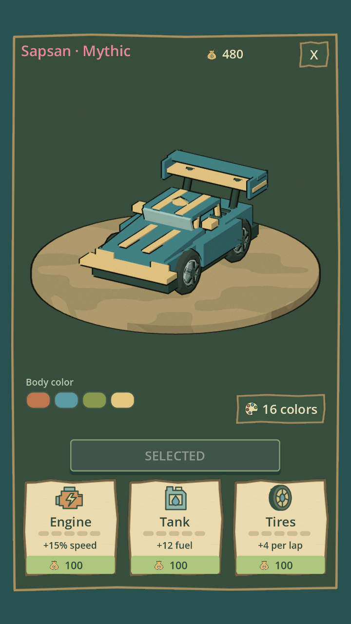 Forest Rally: Cars & Cards screenshot 6