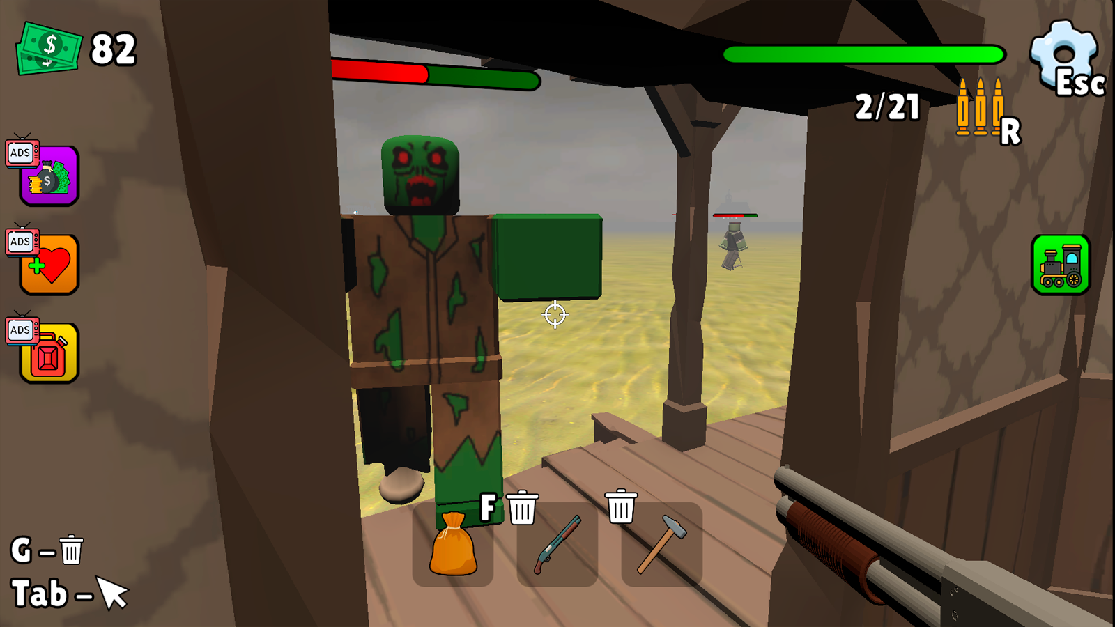 Dead Rails: Original screenshot