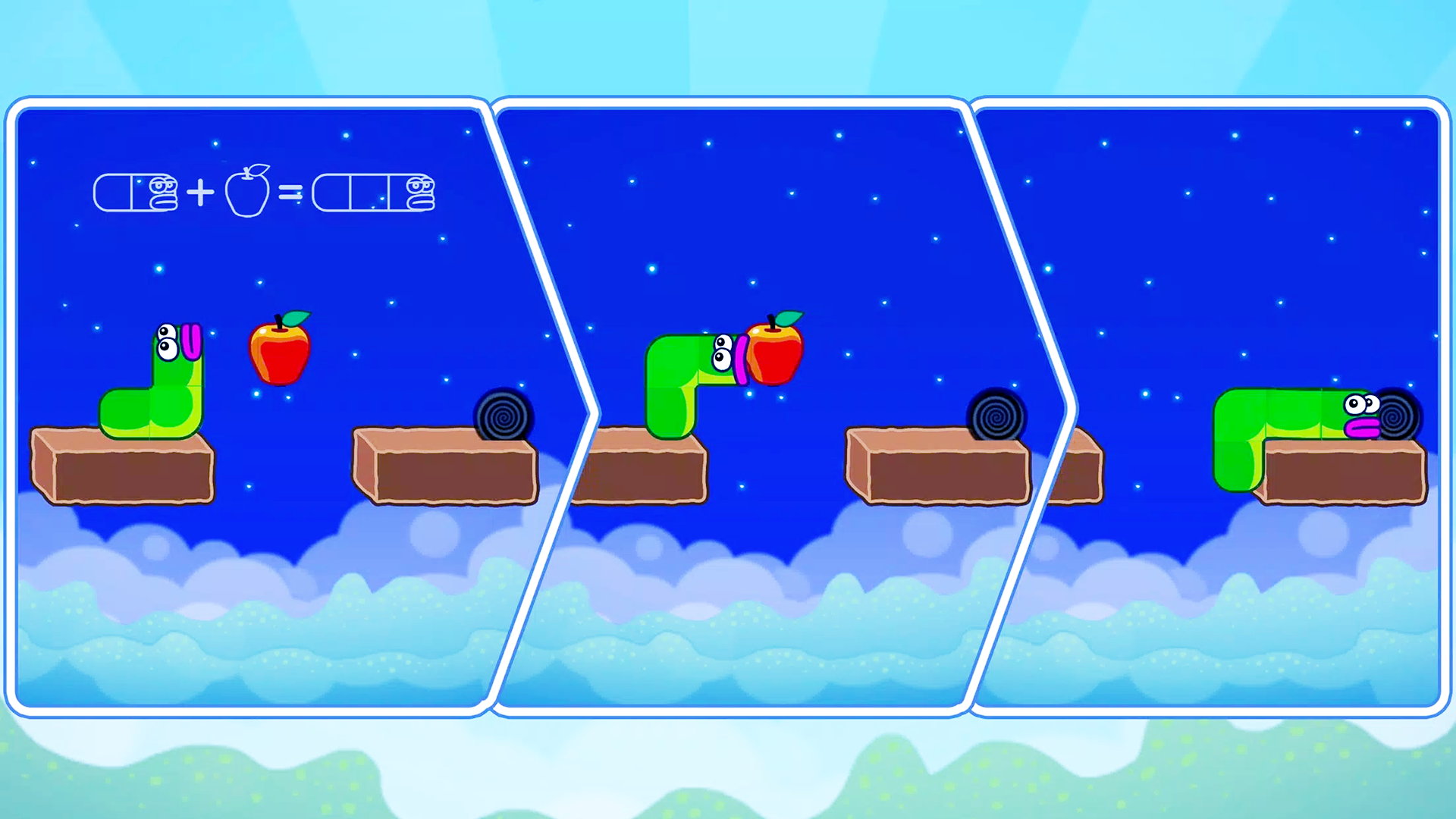 Apple Worm - Snake Puzzle screenshot
