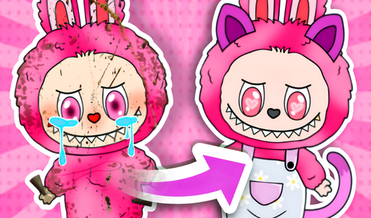 Labubu ASMR - Help the Monster  loading=