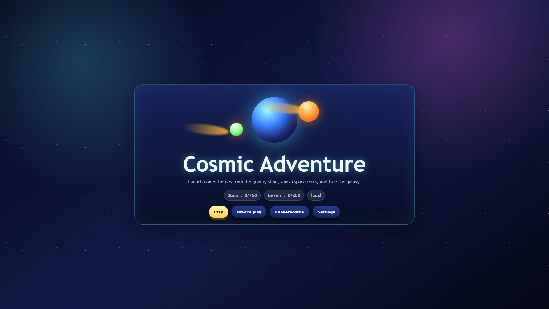 Cosmic Adventure — screenshot 1