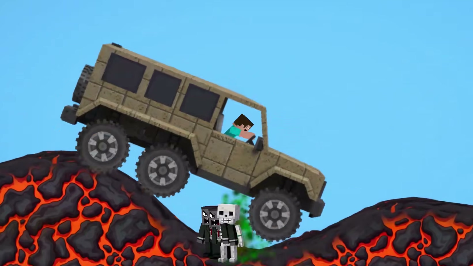 Noob in a Car vs Zombies — screenshot 2