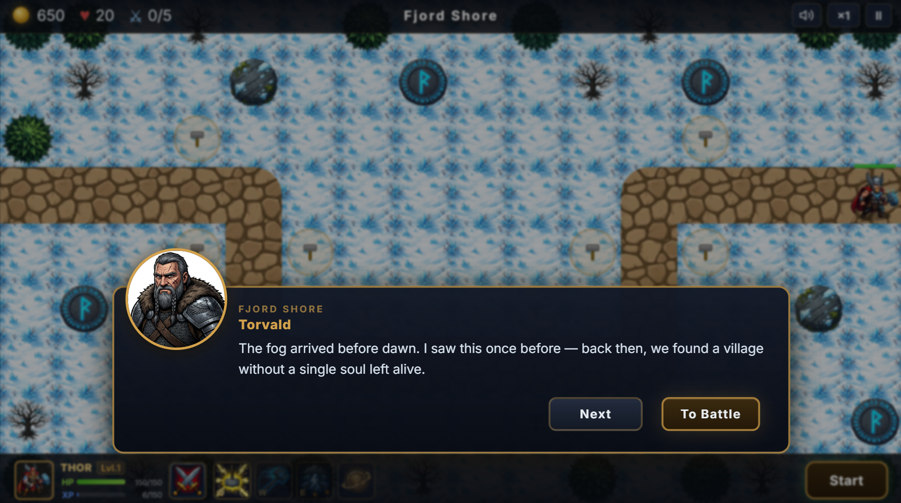 Ragnarok: Defense of the Nine Realms screenshot