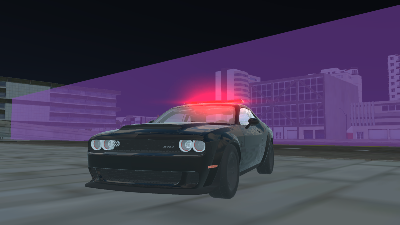 Hustle in a Wildcat Dodge Challenger screenshot