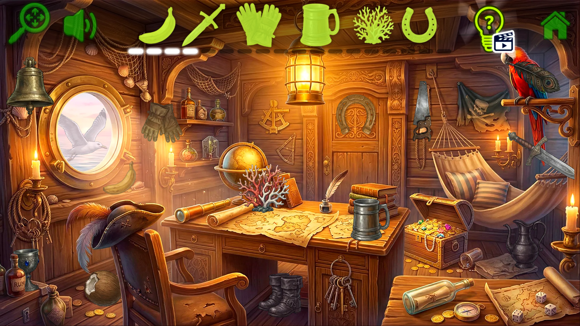 Hidden Objects: Treasure Island screenshot