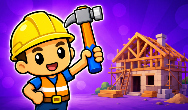 Merge Builders game cover