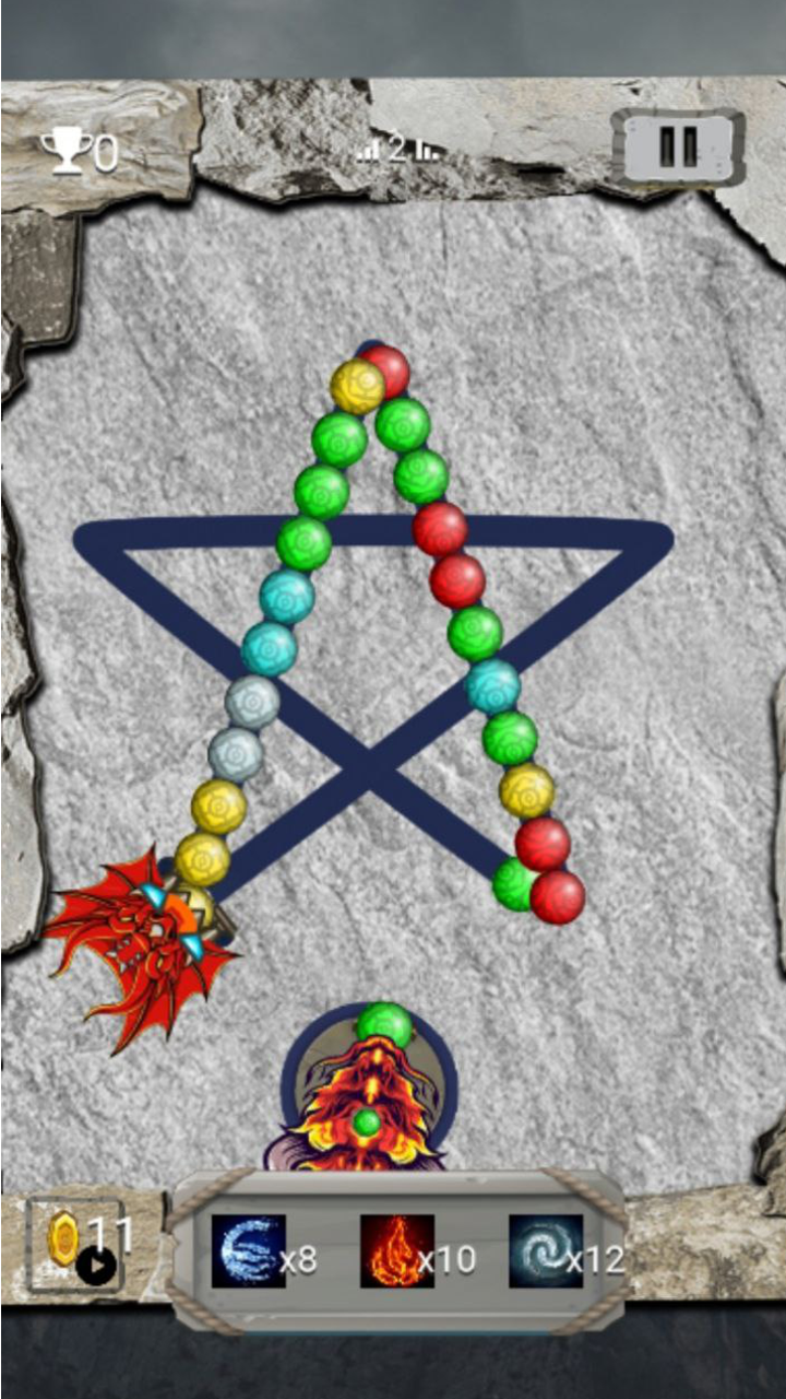 Zuma way of the dragon screenshot 4
