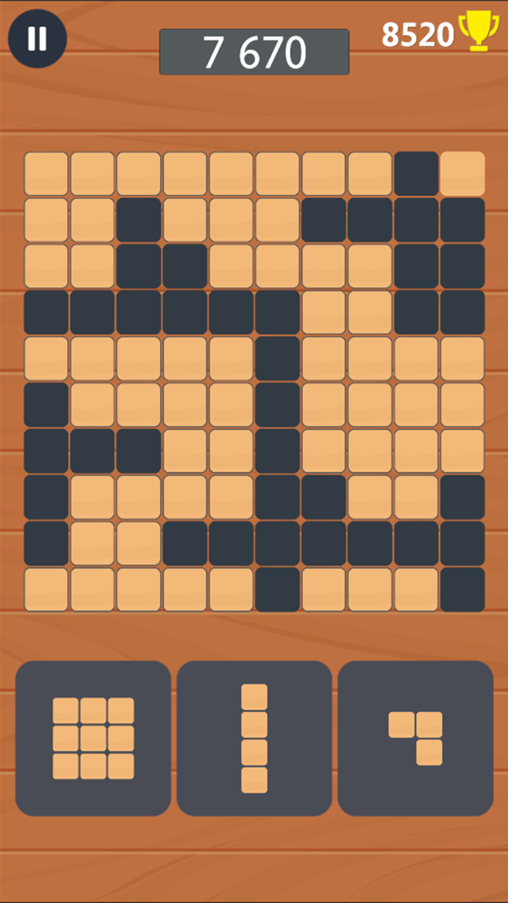 Wooden 100 Block Puzzle screenshot 4