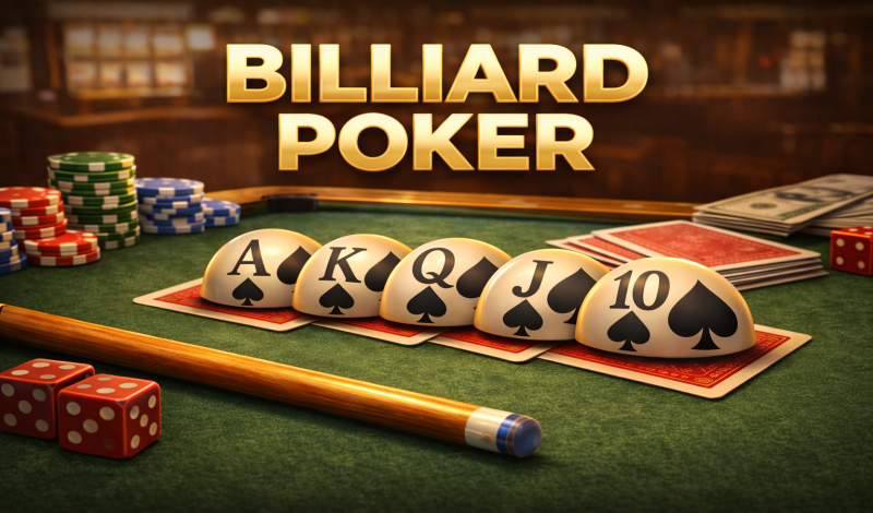 Billiard Poker game cover
