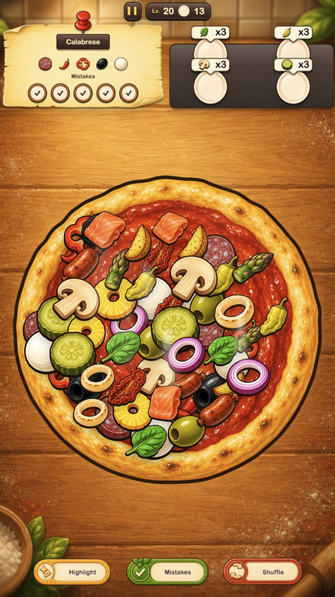 Fix Pizza: Food Sorting screenshot 12