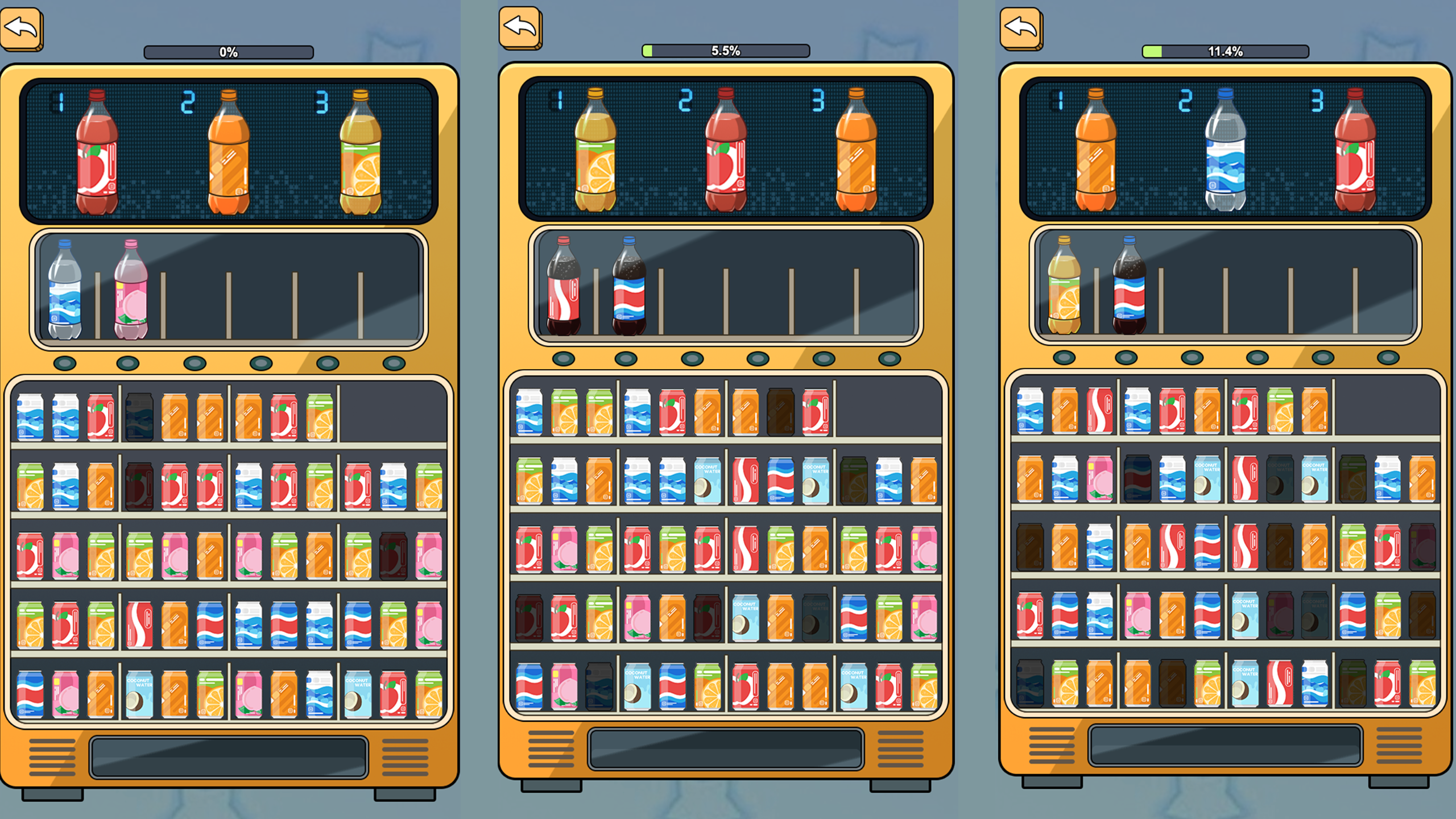 Merge Cans: Cabinet Sort — screenshot 1