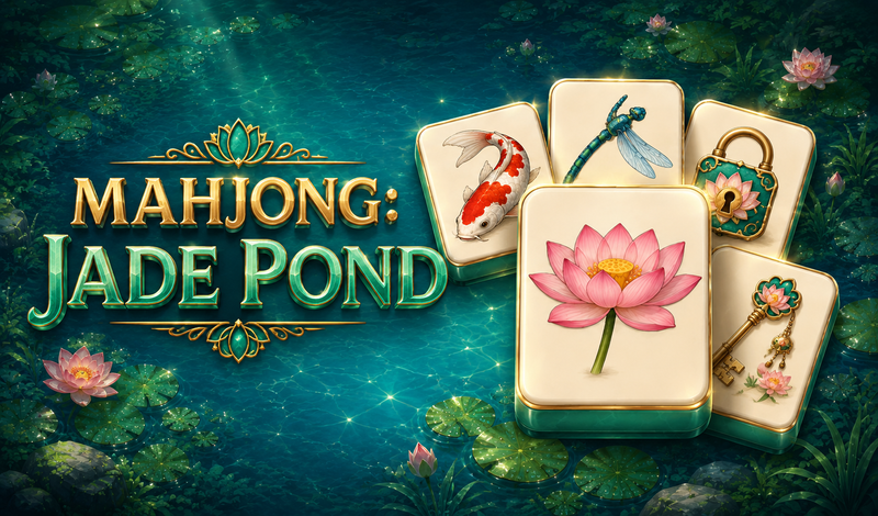 Mahjong: Jade Pond game cover