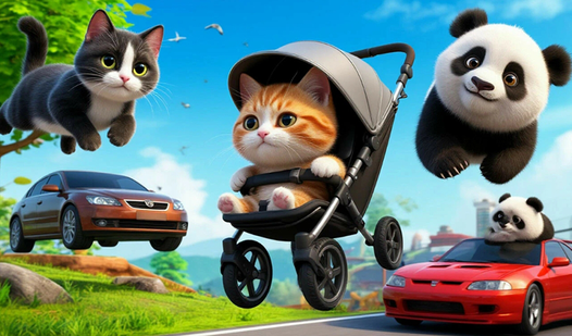 Stroller Simulator 3D