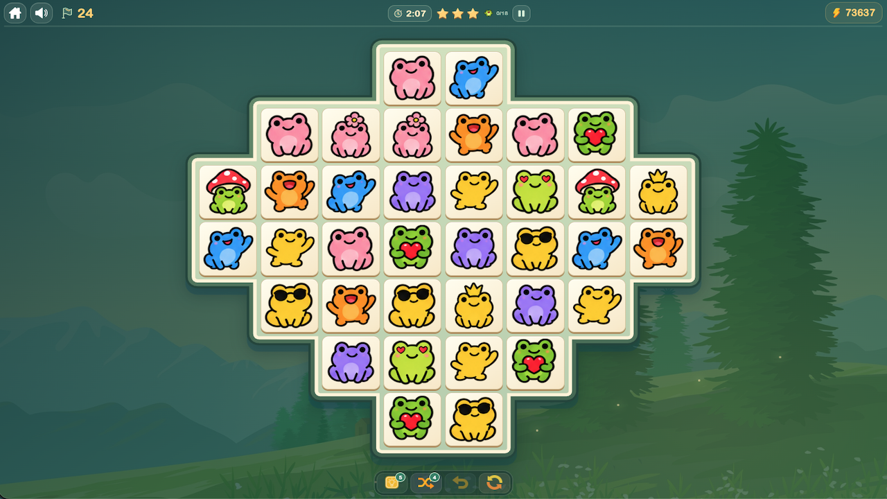 Froggy friends: Find a pair screenshot 2