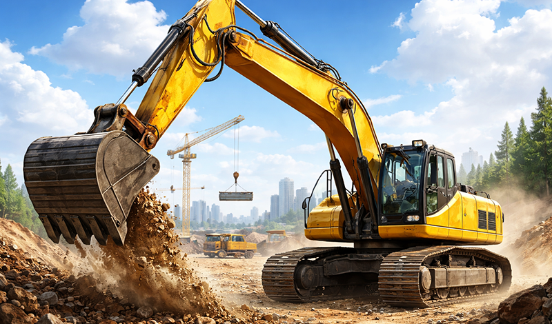 Real Excavator Simulator game cover