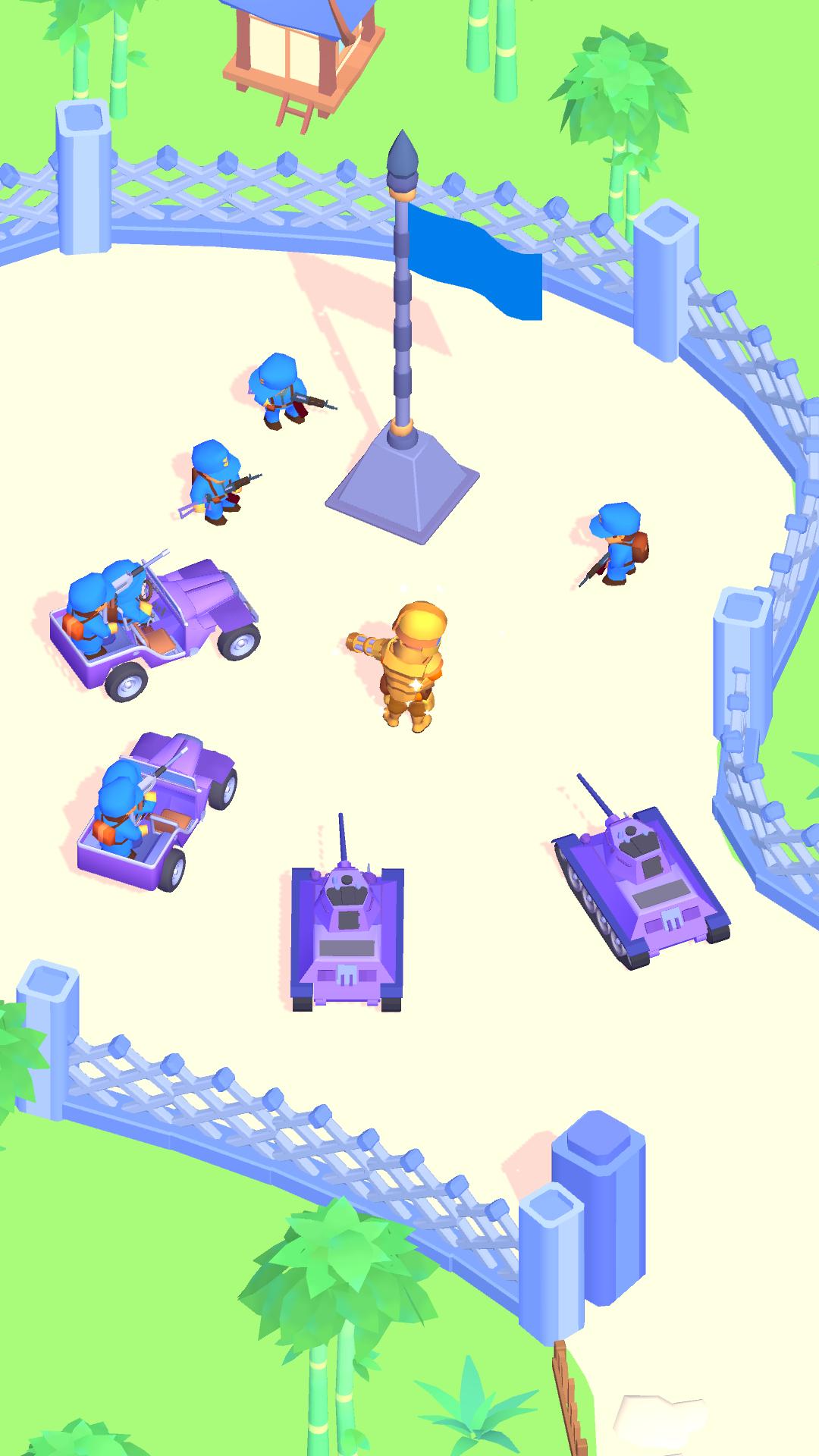 Little Commander: Red vs Blue screenshot 13