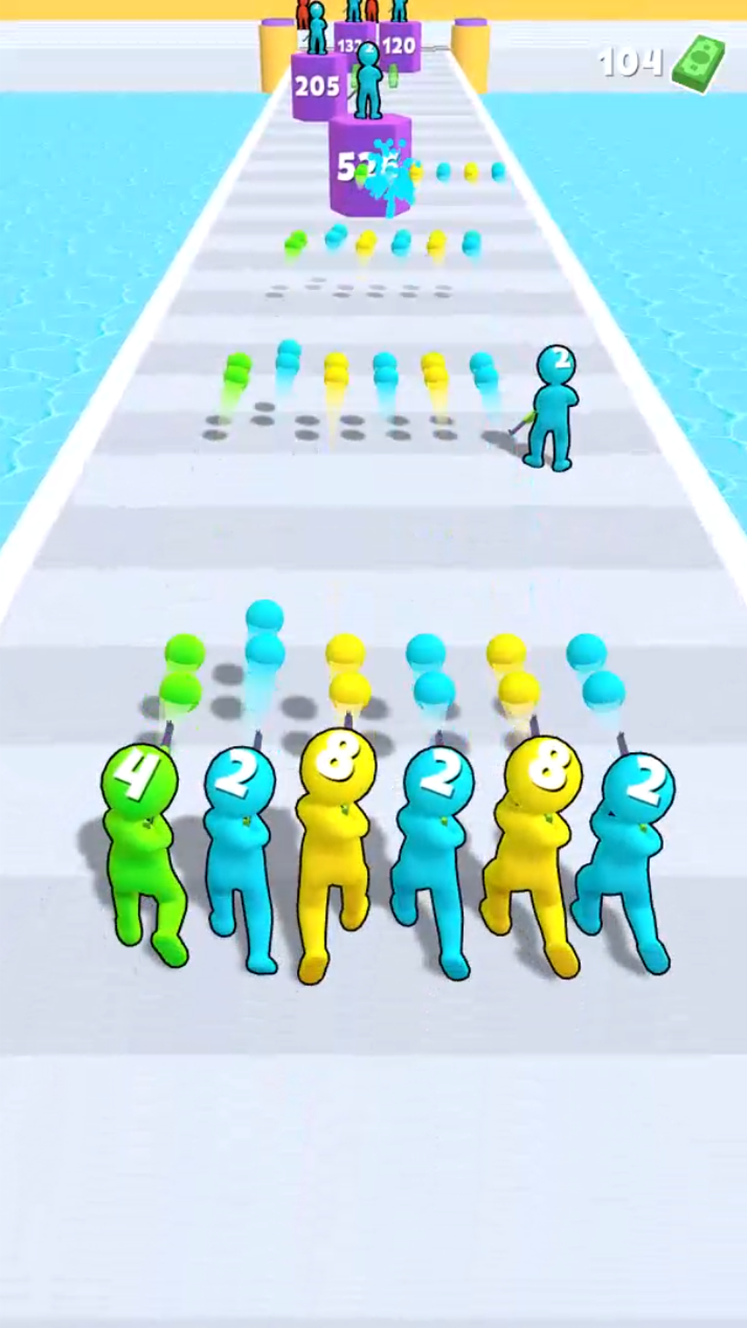 Merge Grabber: Race to 2048 screenshot 6