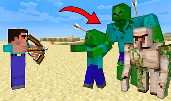 Noob vs mobs