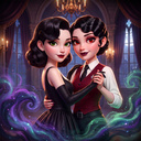 Night Silk Dark City Fashionistas