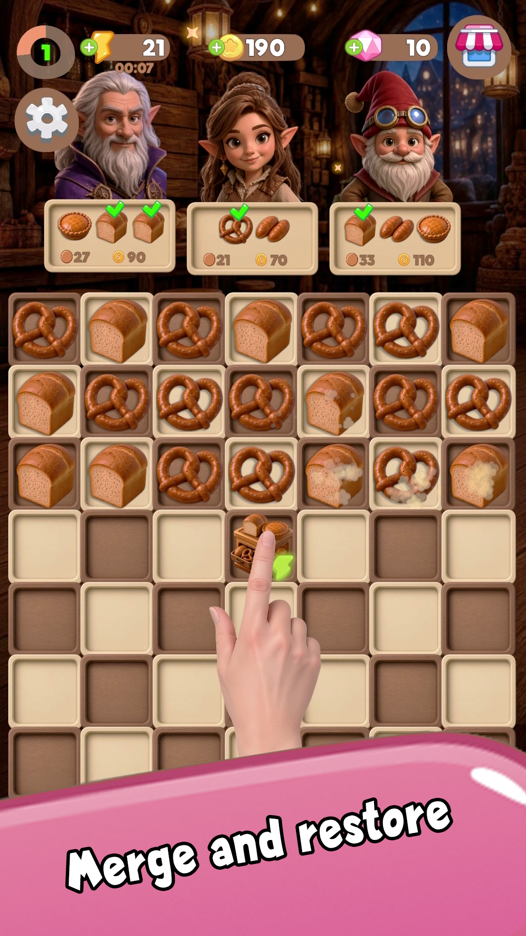 Buffet "No Time": merge and restore screenshot 9