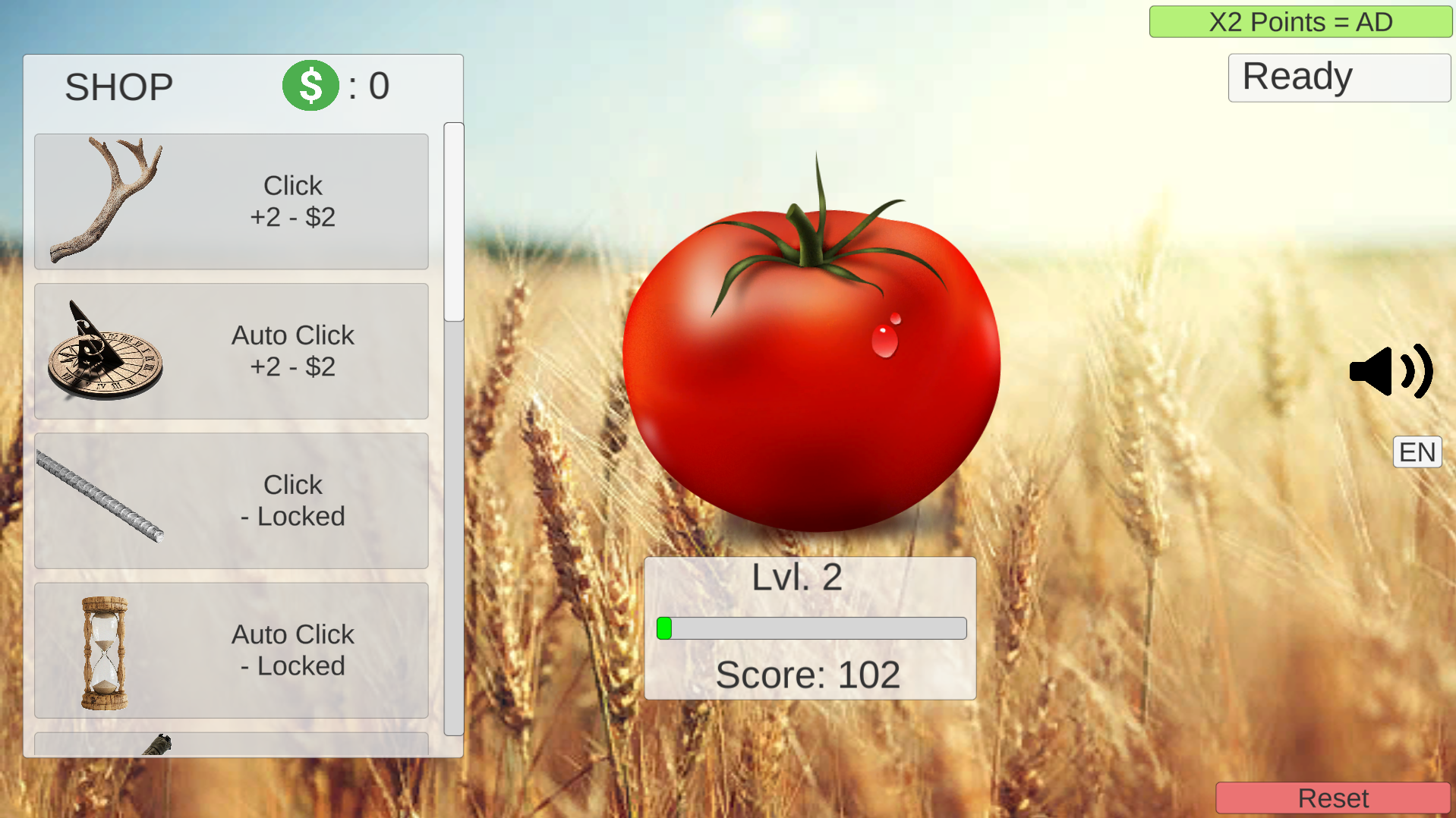 Vegetable Clicker — screenshot 2