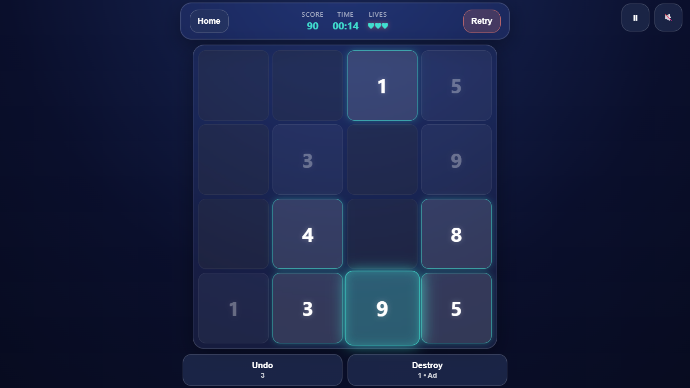 Math Collapse — screenshot 4