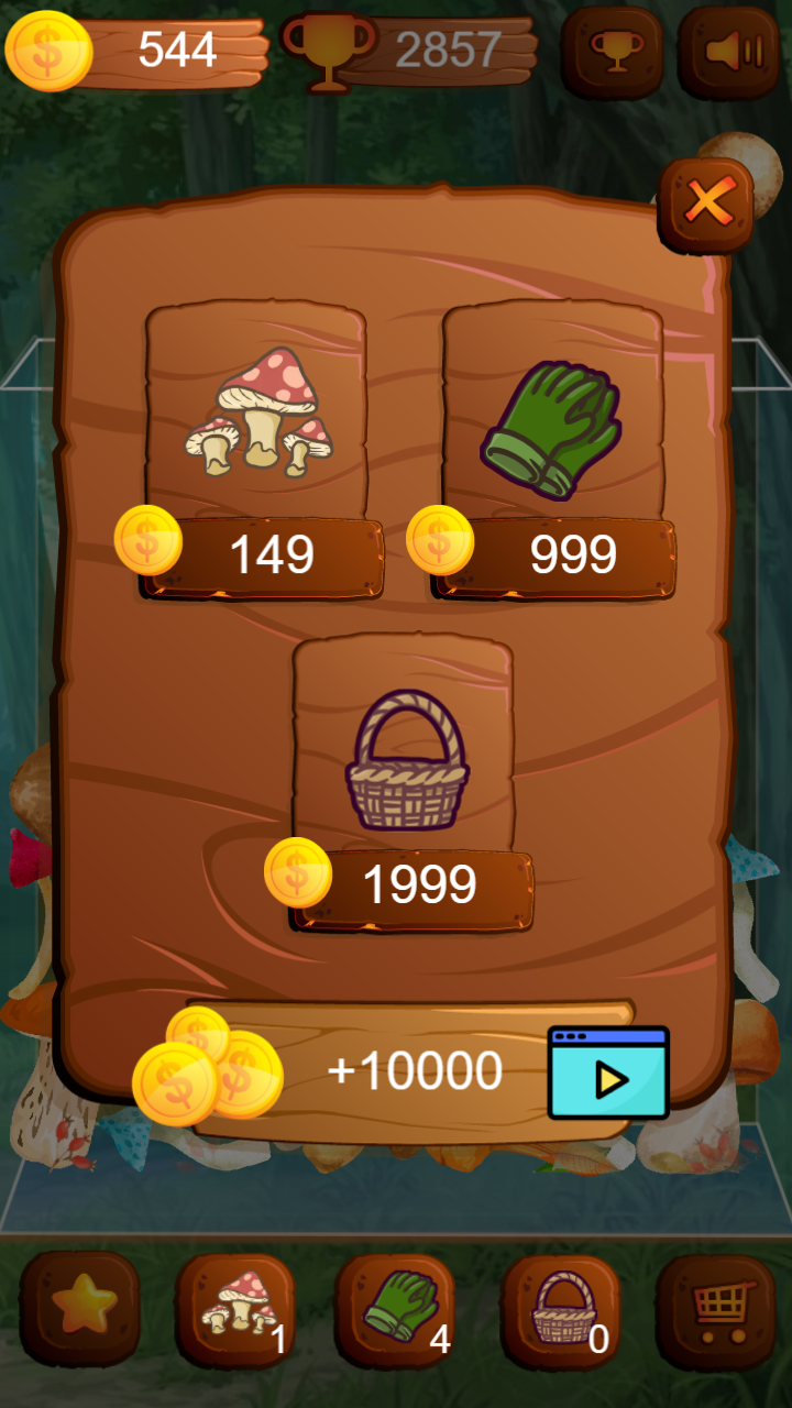 Mushrooms Merge 2048! Collect all screenshot 12