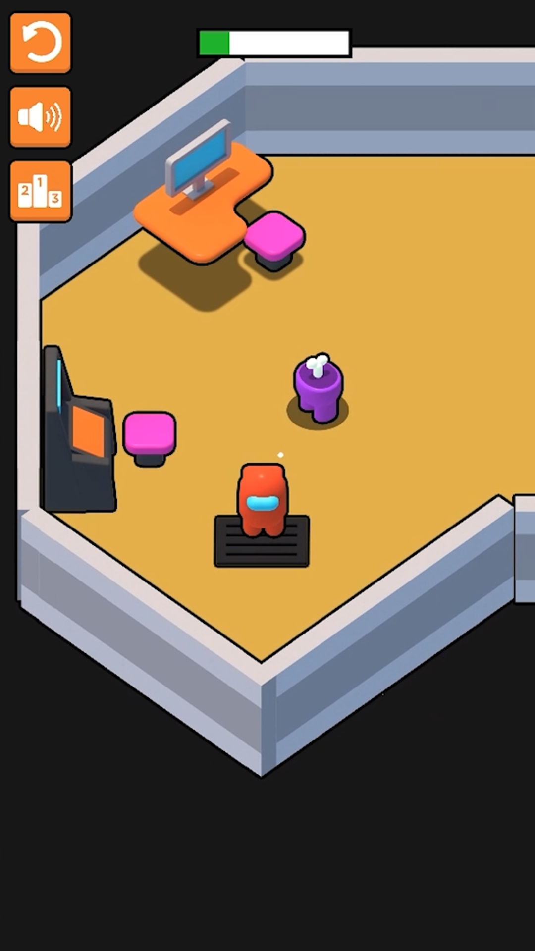 Red Among vs Crew: a killer is among us screenshot 8