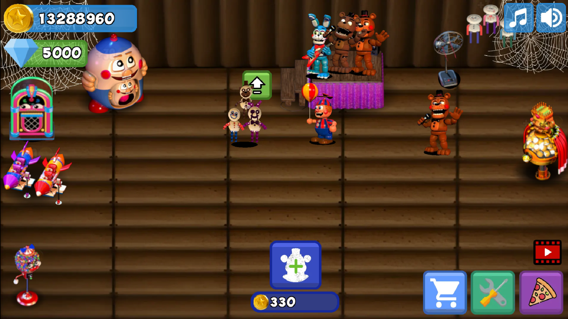 Fnaf Pizzeria: Animatronics Evolution screenshot