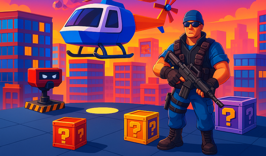 Helicopter Shooting - Tower Assault