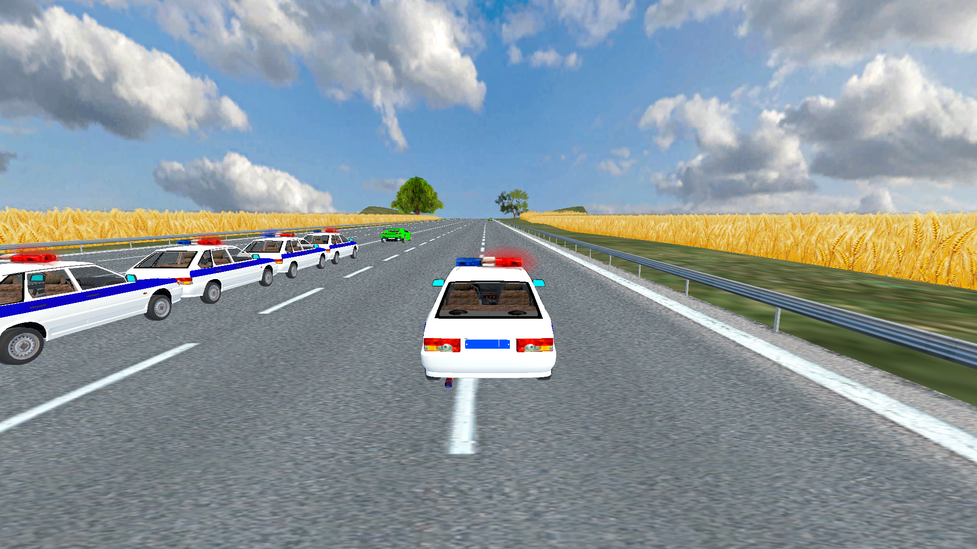 Chasing traffic screenshot