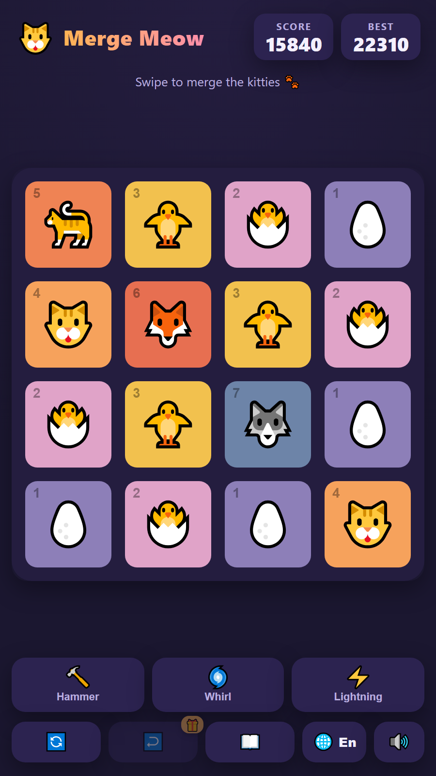 Merge Meow screenshot 4