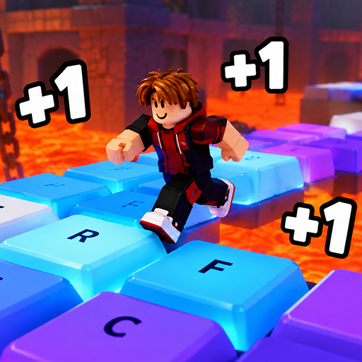 Keyboard Obby: +1 Speed icon