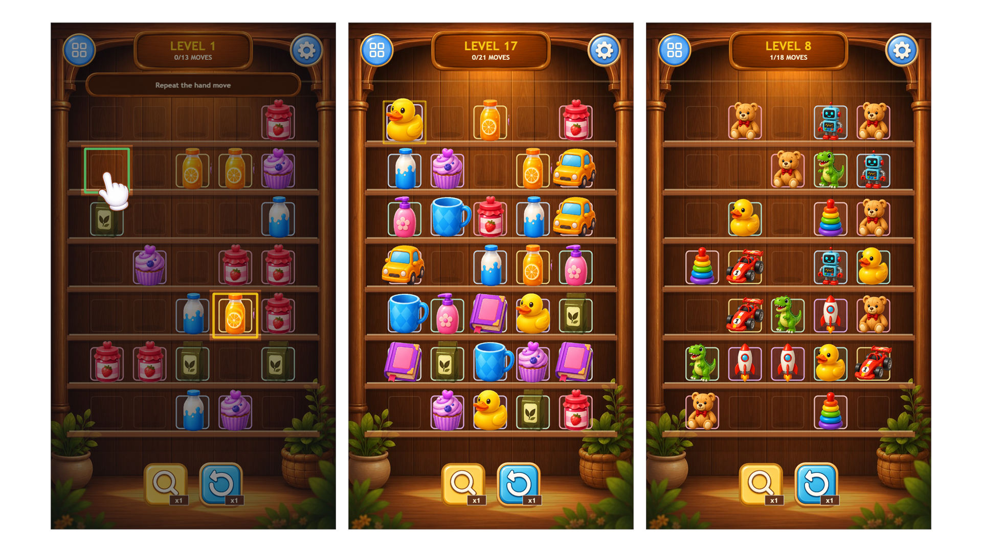 Shelf Sort Market: Goods Puzzle — screenshot 2
