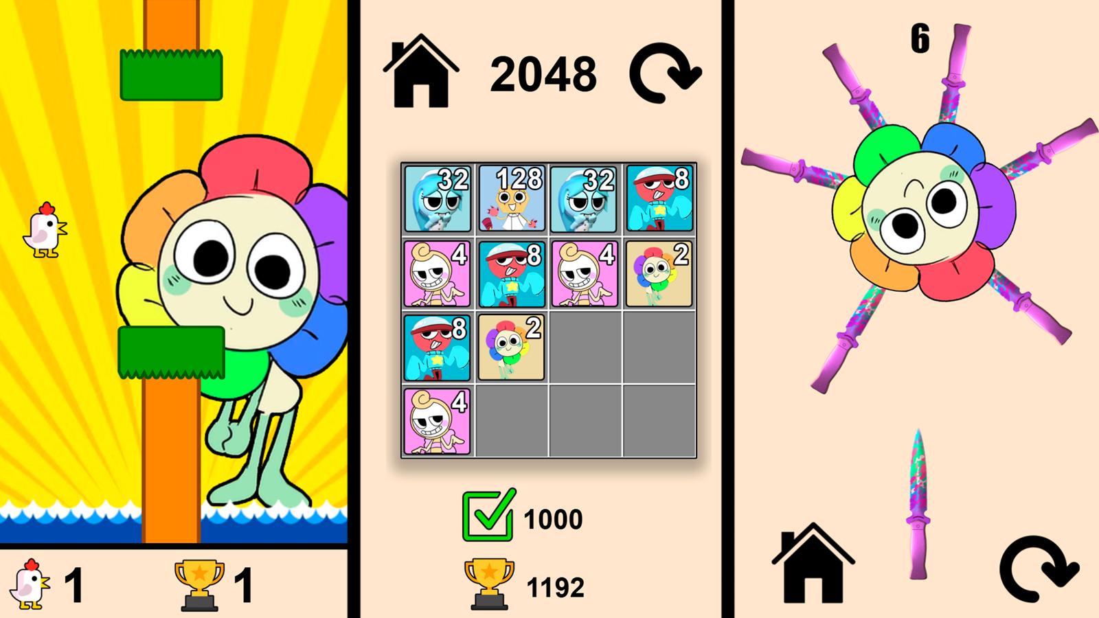 Dandy's World Mini-games Relax and Anti-stress screenshot
