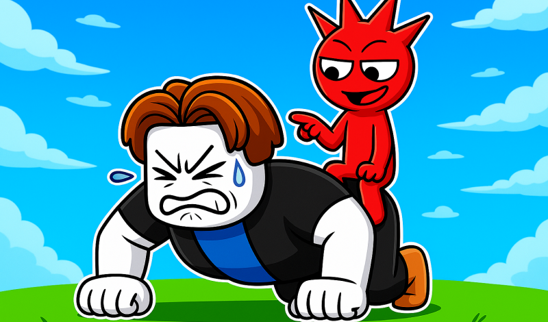 Obby and Sprunki: Playground game cover