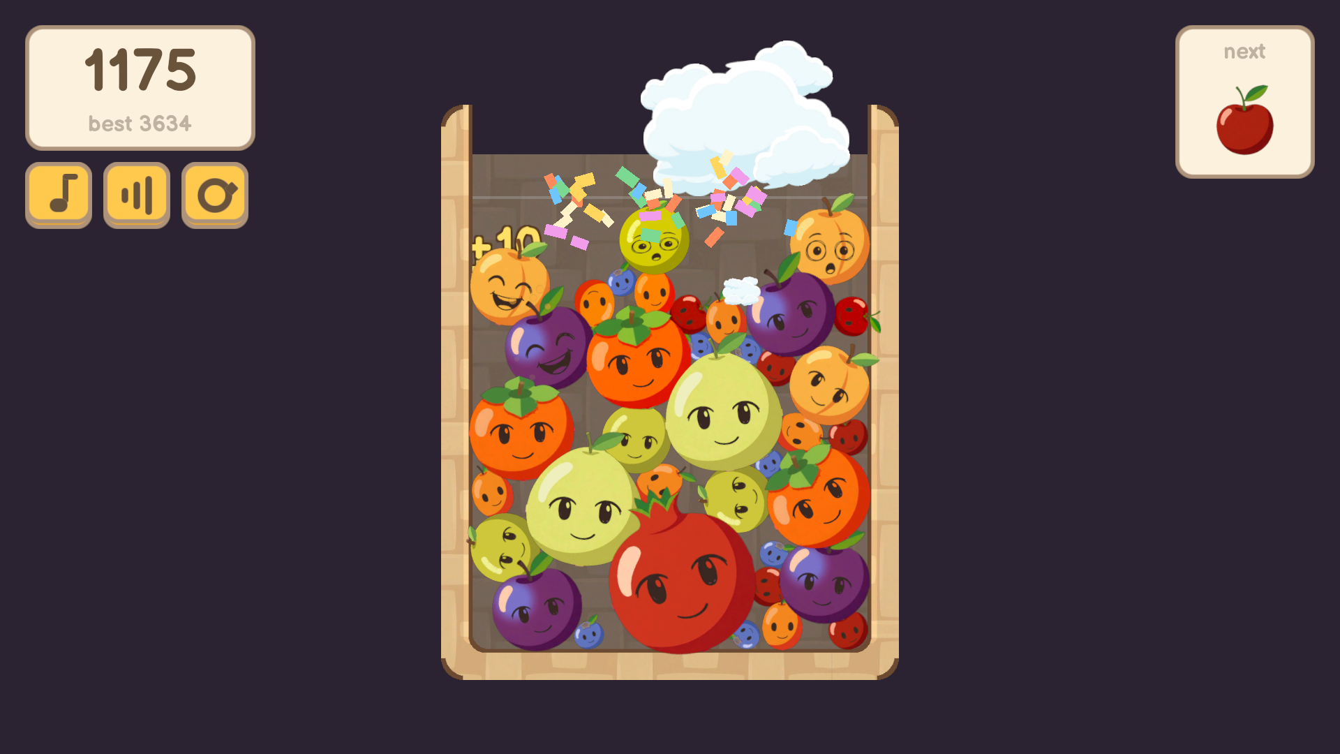 Poofruits: Merge the Fruit — screenshot 2
