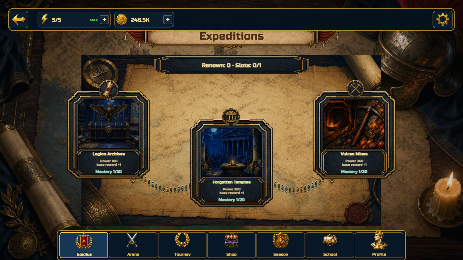 Gladius: School of Champions — screenshot 2