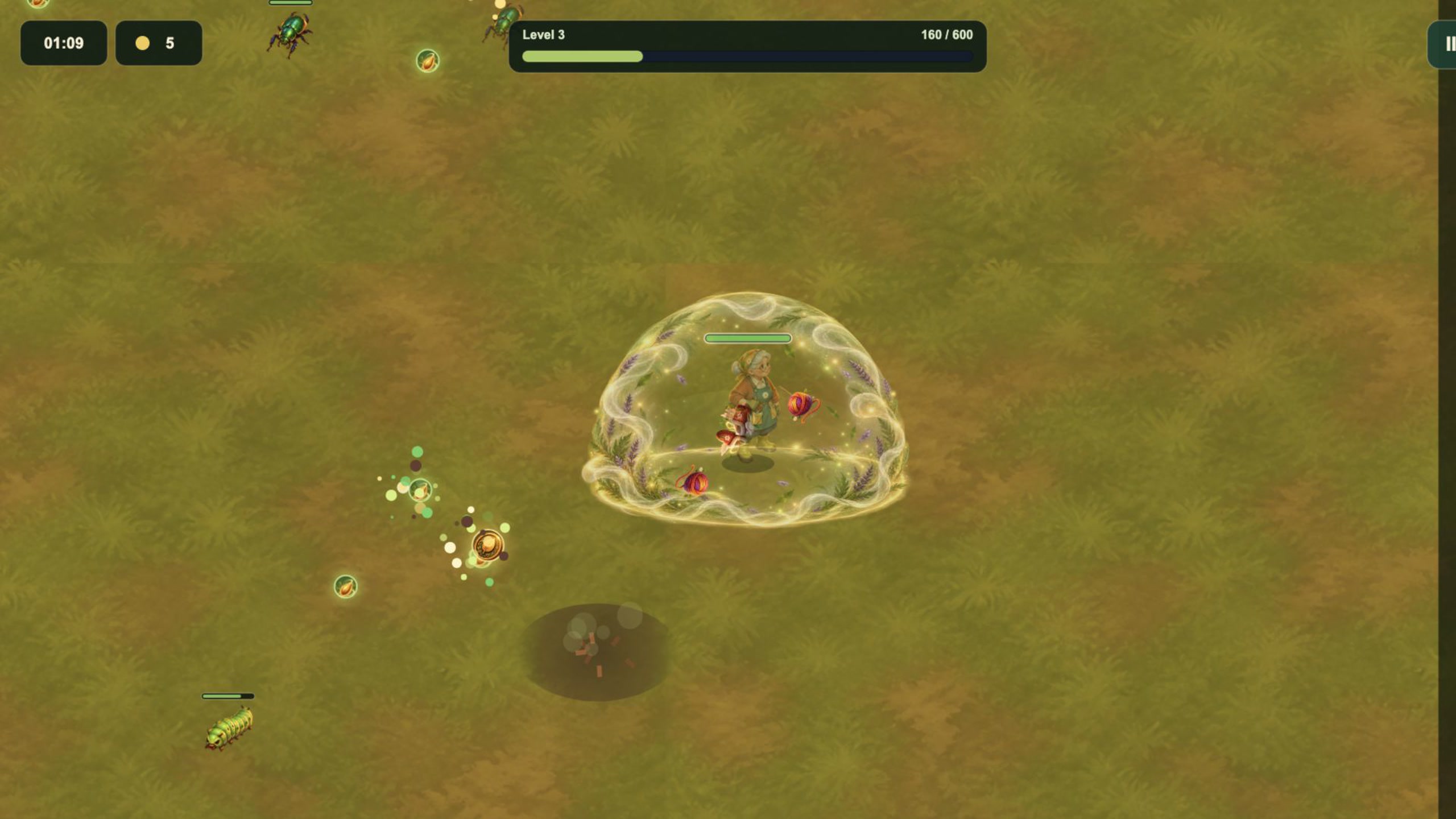Grandma vs Bugs — screenshot 2