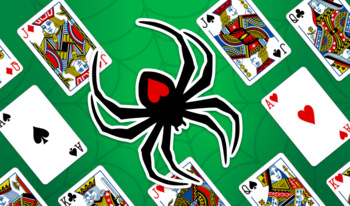 Spider Solitaire - Büyük Kartlar