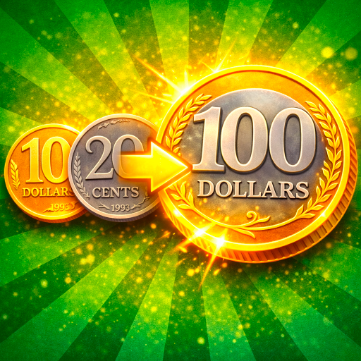 Combine Russian rubles to reach 100 rubles icon
