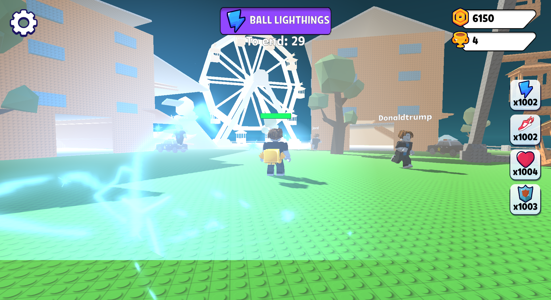 Obby Brainrot: Escape from Natural Disasters — screenshot 1